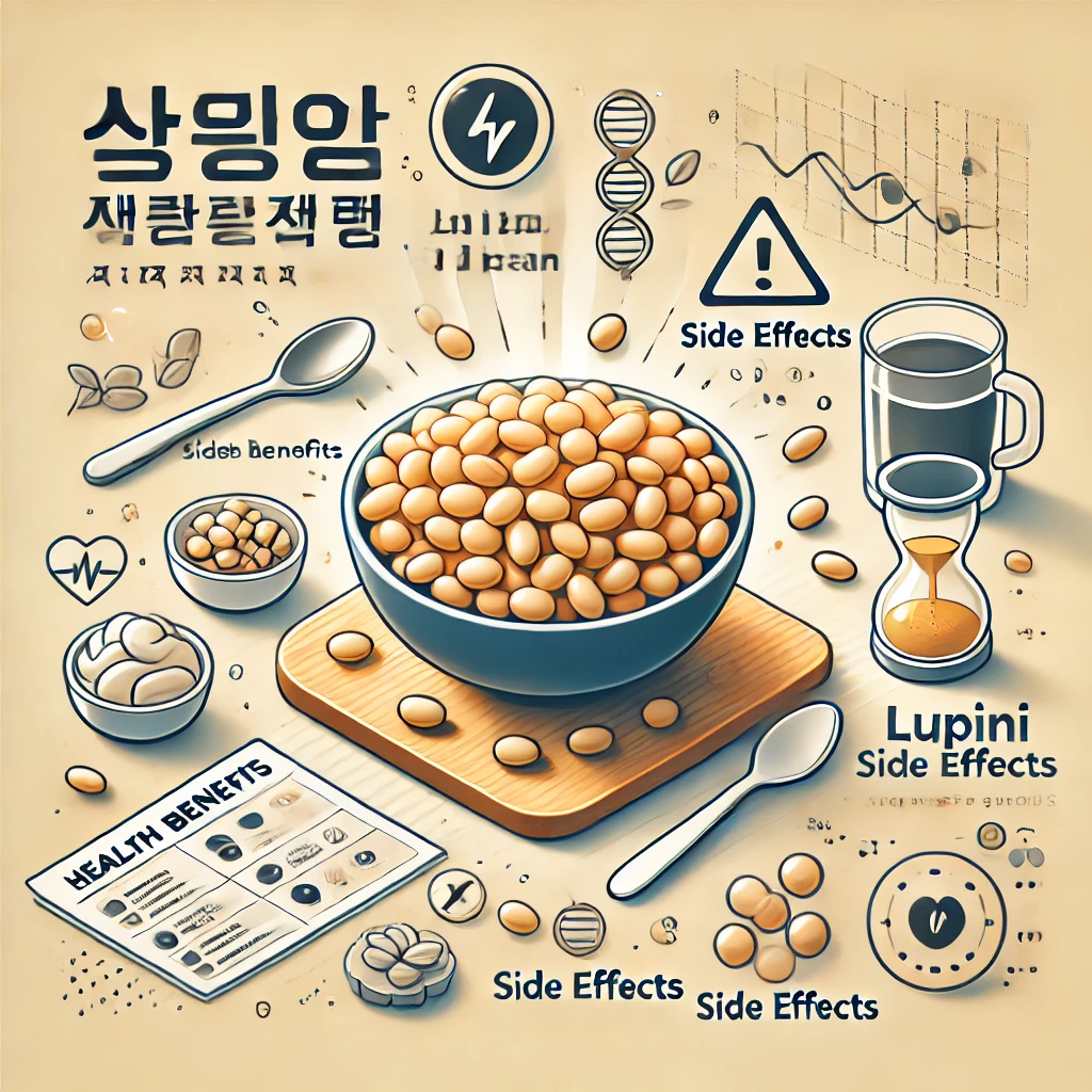 DALL·E 2024 08 05 16.43.36 A visually appealing image for a blog post about the benefits side effects and consumption methods of lupini beans. The image should feature lupini